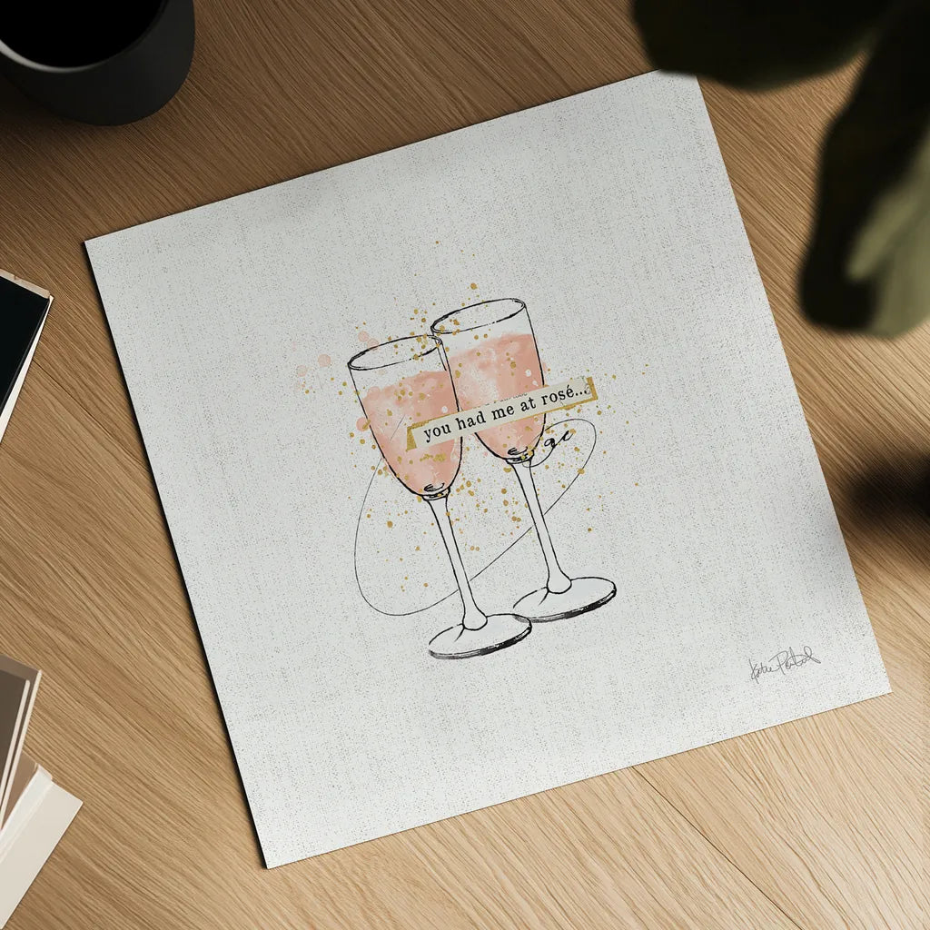 Thoughtful Vines II by Katie Pertiet. Shown as a detailed flat fine art print, highlighting archival giclee quality. Available as an archival giclee rolled canvas, fine art paper, or poster print. SKU 37550a.