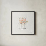Thoughtful Vines II by Katie Pertiet. Shown in a sleek black glass frame for a contemporary gallery look. Available as an archival giclee rolled canvas, fine art paper, or poster print. SKU 37550a.