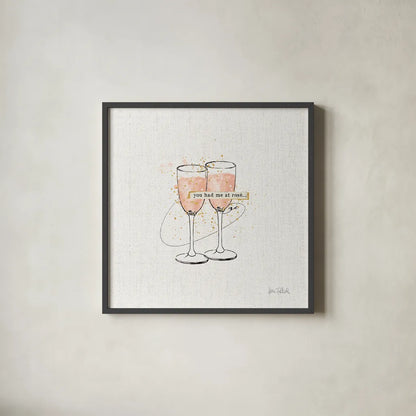 Thoughtful Vines II by Katie Pertiet. Shown in a sleek black glass frame for a contemporary gallery look. Available as an archival giclee rolled canvas, fine art paper, or poster print. SKU 37550a.