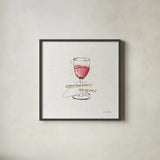 Thoughtful Vines III by Katie Pertiet. Shown in a sleek black glass frame for a contemporary gallery look. Available as an archival giclee rolled canvas, fine art paper, or poster print. SKU 37551a.