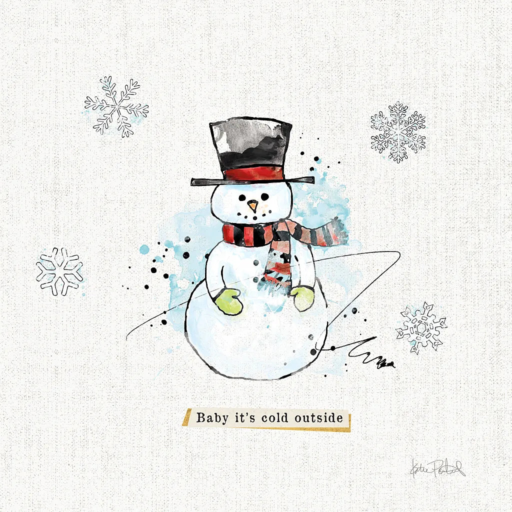 Thoughtfully Frozen II by Katie Pertiet. SKU 39042a. Archival Giclee Fine art print for wall decor.