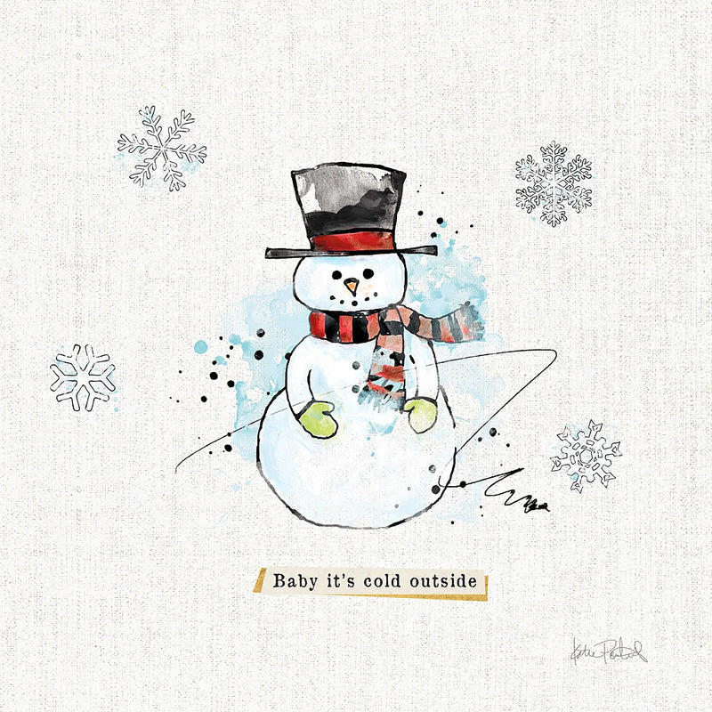 Thoughtfully Frozen II by Katie Pertiet. SKU 39042a. Archival Giclee Fine art print for wall decor.