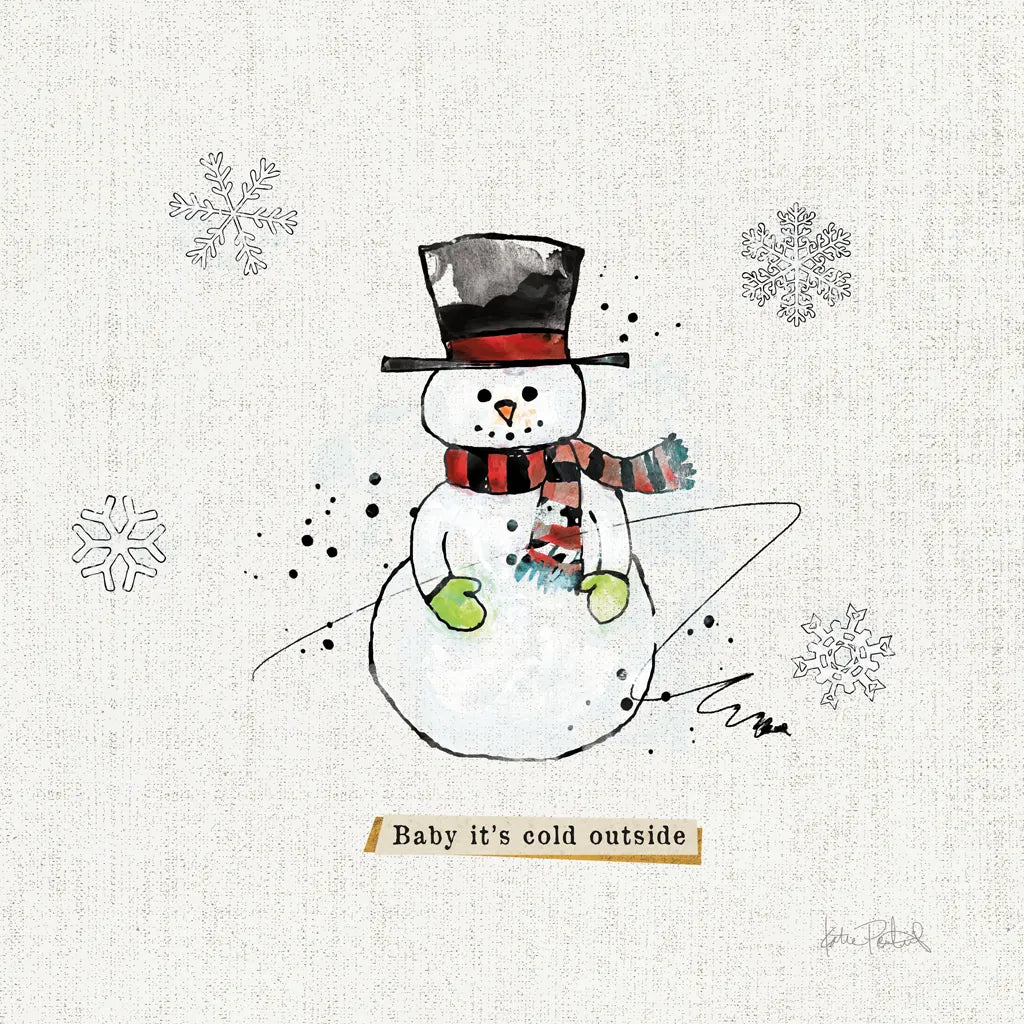 Thoughtfully Frozen II v2 by Katie Pertiet. SKU 53533a. Archival Giclee Fine art print for wall decor.