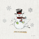 Thoughtfully Frozen II v2 by Katie Pertiet. SKU 53533a. Archival Giclee Fine art print for wall decor.