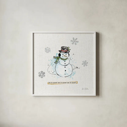 Thoughtfully Frozen III by Katie Pertiet. Shown in a crisp white glass frame for a clean and minimalist style. Available as an archival giclee rolled canvas, fine art paper, or poster print. SKU 39043a.