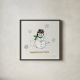 Thoughtfully Frozen III v2 by Katie Pertiet. Shown in a sleek black glass frame for a contemporary gallery look. Available as an archival giclee rolled canvas, fine art paper, or poster print. SKU 53534a.