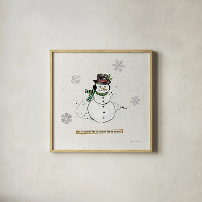 Thoughtfully Frozen III v2 by Katie Pertiet. Shown in a natural wood glass frame for a timeless modern aesthetic. Available as an archival giclee rolled canvas, fine art paper, or poster print. SKU 53534a.