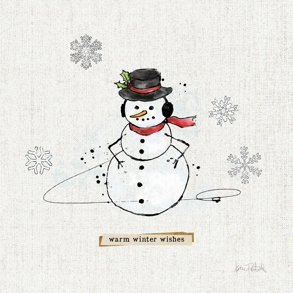 Thoughtfully Frozen V v2 by Katie Pertiet. SKU 53536a. Archival Giclee Fine art print for wall decor.