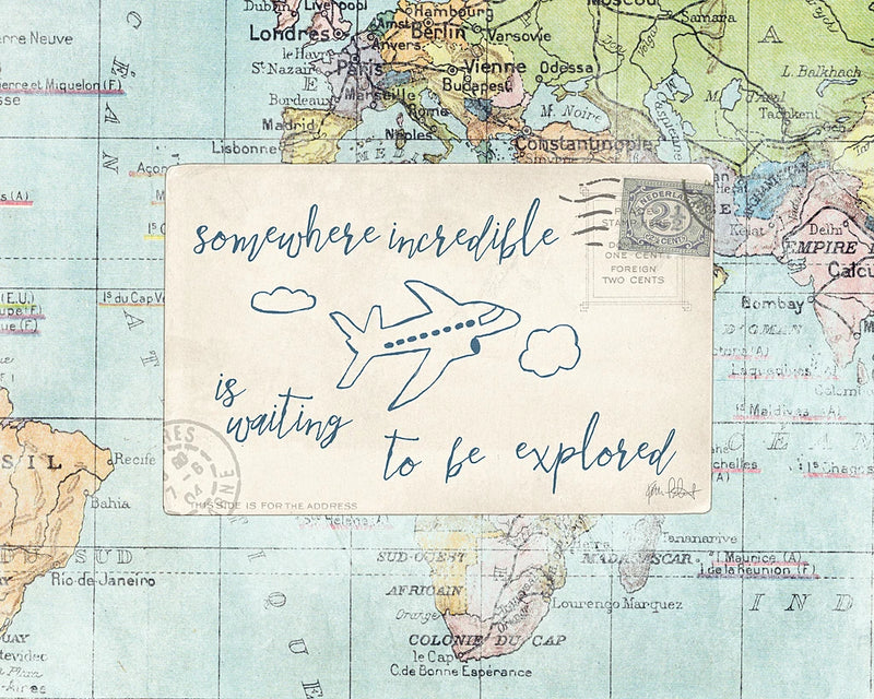 Travel Posts IV by Katie Pertiet
