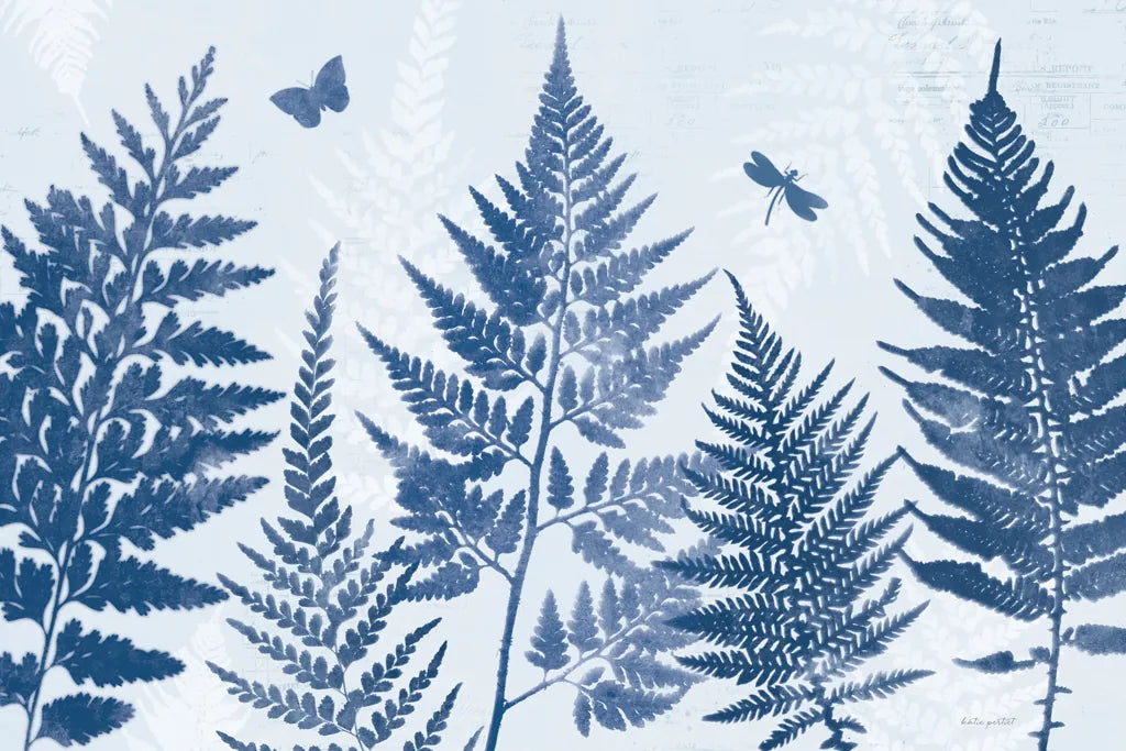 True Blue II by Katie Pertiet. SKU 62862i. Archival Giclee Fine art print for wall decor.