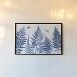 True Blue II by Katie Pertiet. shown as a paper print in a black flame. Available as a archival giclee rolled canvas, fine art paper, or poster print. SKU 62862i.