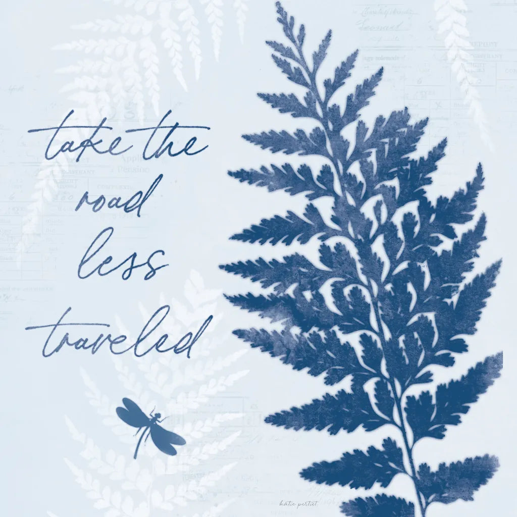 True Blue V by Katie Pertiet. SKU 62865a. Archival Giclee Fine art print for wall decor.