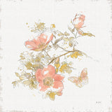 Watery Blooms IV by Katie Pertiet. SKU 33451a. Archival Giclee Fine art print for wall decor.