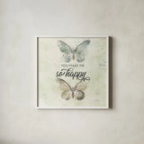 Weathered Garden I by Katie Pertiet. Shown in a crisp white glass frame for a clean and minimalist style. Available as an archival giclee rolled canvas, fine art paper, or poster print. SKU 87949a.