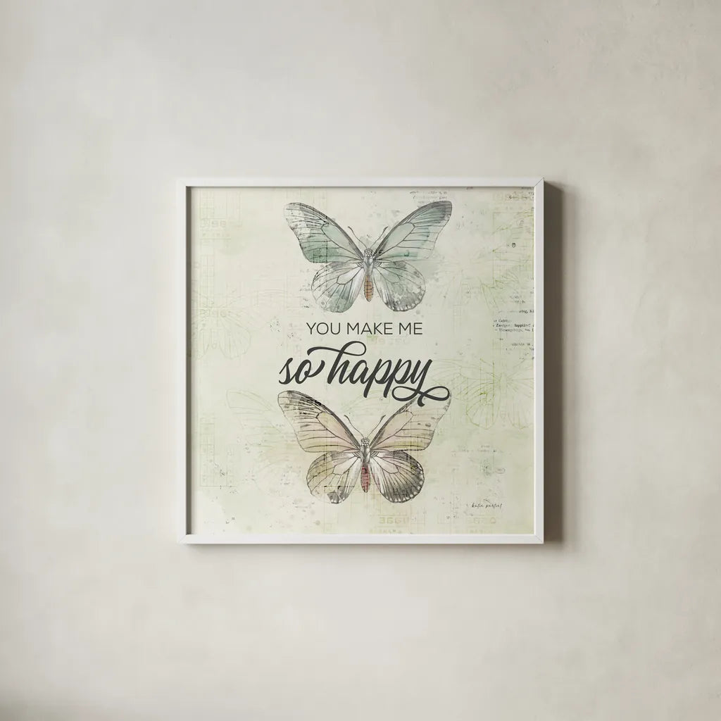 Weathered Garden I by Katie Pertiet. Shown in a crisp white glass frame for a clean and minimalist style. Available as an archival giclee rolled canvas, fine art paper, or poster print. SKU 87949a.