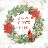 Wooded Holiday V by Katie Pertiet. SKU 52259a. Archival Giclee Fine art print for wall decor.