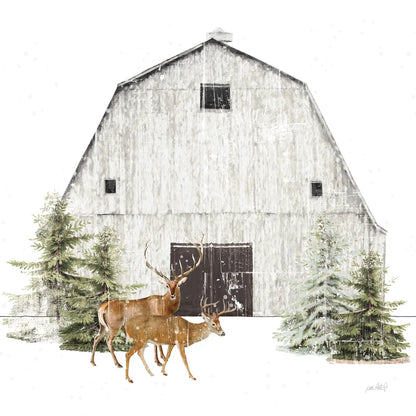 Wooded Holiday VI by Katie Pertiet. SKU 52864a. Archival Giclee Fine art print for wall decor.