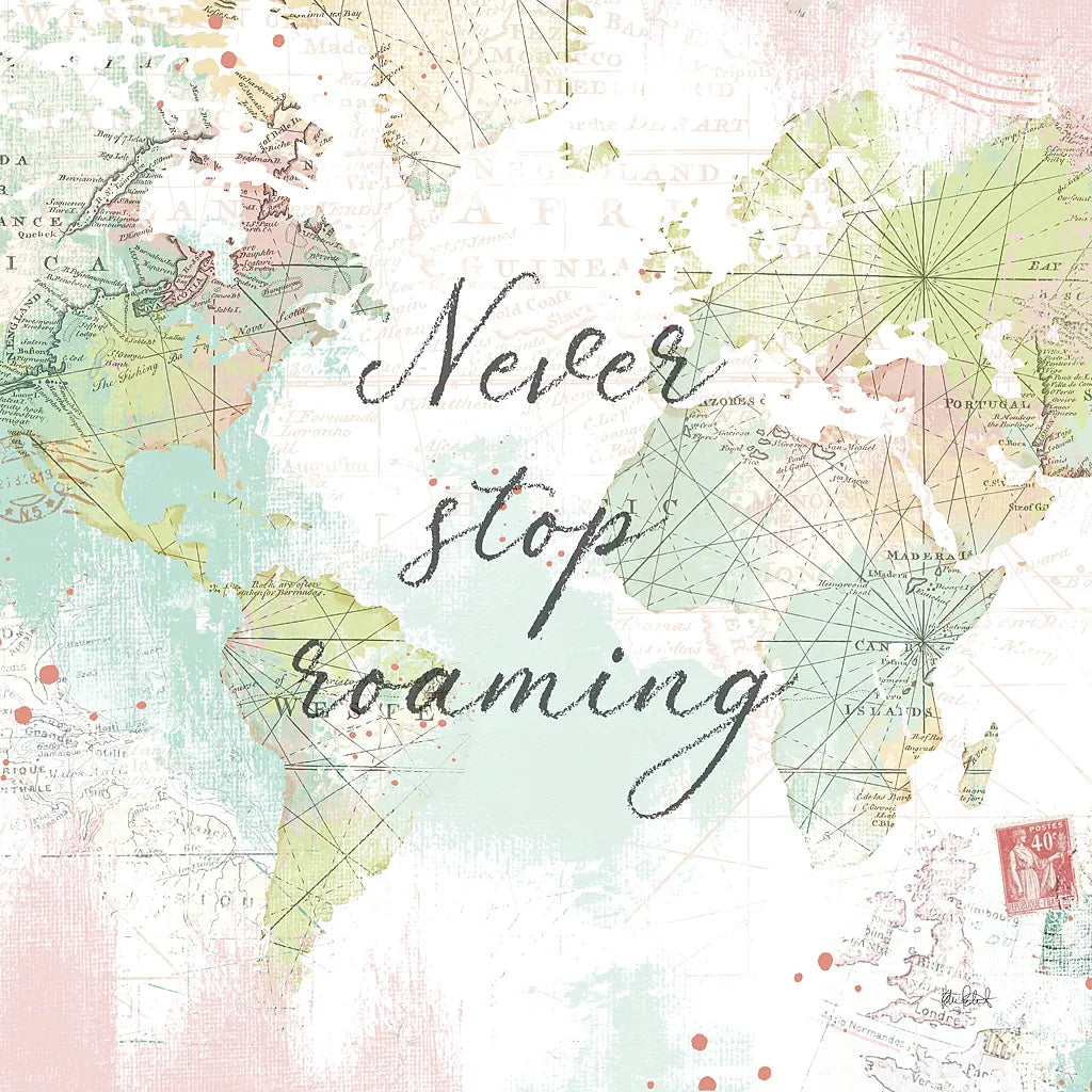 World Adventure III by Katie Pertiet. SKU 44706a. Archival Giclee Fine art print for wall decor.