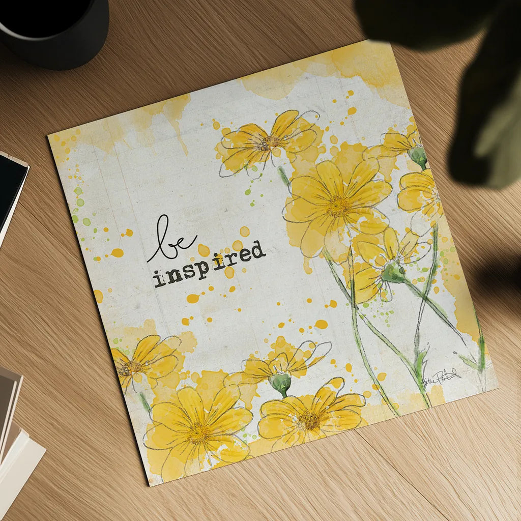 You Shine II by Katie Pertiet. Shown as a detailed flat fine art print, highlighting archival giclee quality. Available as an archival giclee rolled canvas, fine art paper, or poster print. SKU 28810a.