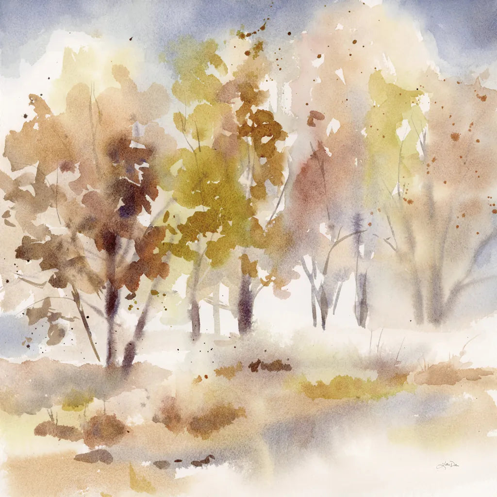 Autumn Grove by Katrina Pete. SKU 82651a. Archival Giclee Fine art print for wall decor.