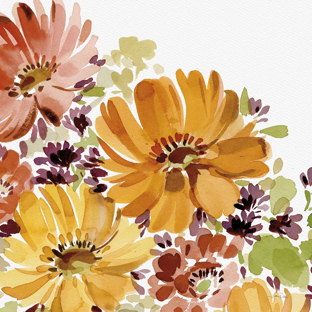 Autumn Joy IV by Katrina Pete. SKU 91184a. Archival Giclee Fine art print for wall decor.