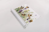 Autumn Meadow Flowers by Katrina Pete. shown as a rolled paper print. Available as archival giclee rolled canvas, fine art paper, or poster print. SKU 87981i.