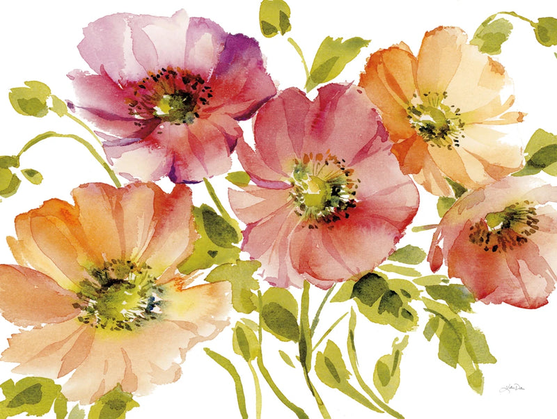 Autumn Poppies by Katrina Pete