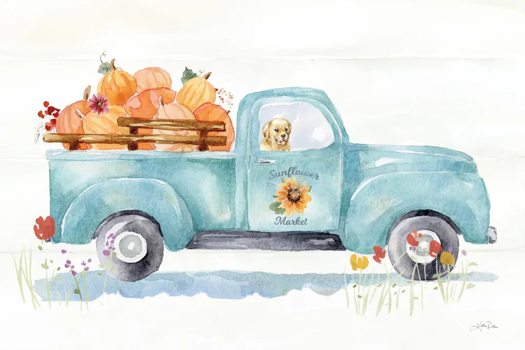 Autumn Ramble I by Katrina Pete. SKU 78912i. Archival Giclee Fine art print for wall decor.