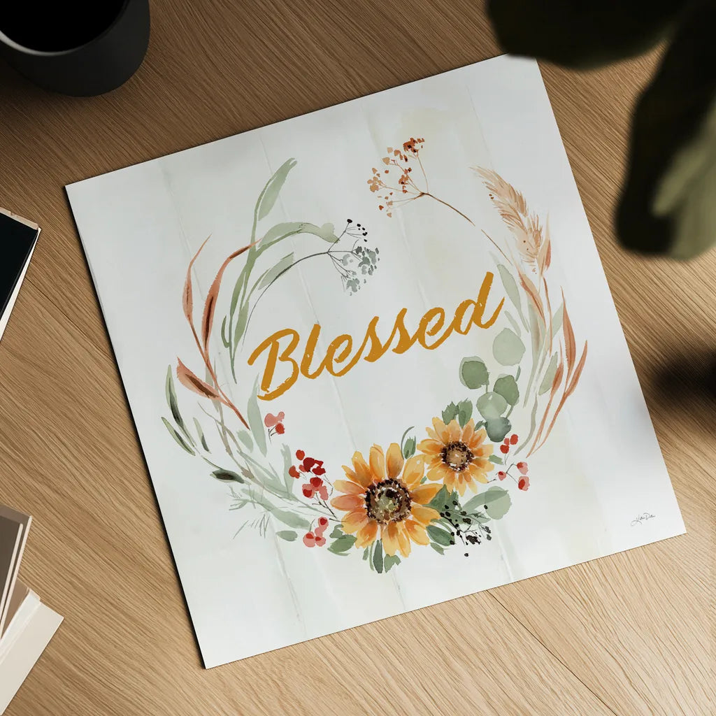 Autumn Ramble IV by Katrina Pete. Shown as a detailed flat fine art print, highlighting archival giclee quality. Available as an archival giclee rolled canvas, fine art paper, or poster print. SKU 78915a.