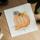Autumn Ramble X by Katrina Pete. Shown as a detailed flat fine art print, highlighting archival giclee quality. Available as an archival giclee rolled canvas, fine art paper, or poster print. SKU 78921a.