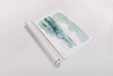 Breezy Blues I by Katrina Pete. shown as a rolled paper print. Available as archival giclee rolled canvas, fine art paper, or poster print. SKU 75893i.