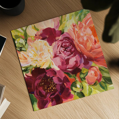 Buckeye Belle by Katrina Pete. Shown as a detailed flat fine art print, highlighting archival giclee quality. Available as an archival giclee rolled canvas, fine art paper, or poster print. SKU 90791a.