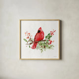 Celebrate the Season II by Katrina Pete. Shown in a natural wood glass frame for a timeless modern aesthetic. Available as an archival giclee rolled canvas, fine art paper, or poster print. SKU 82242a.