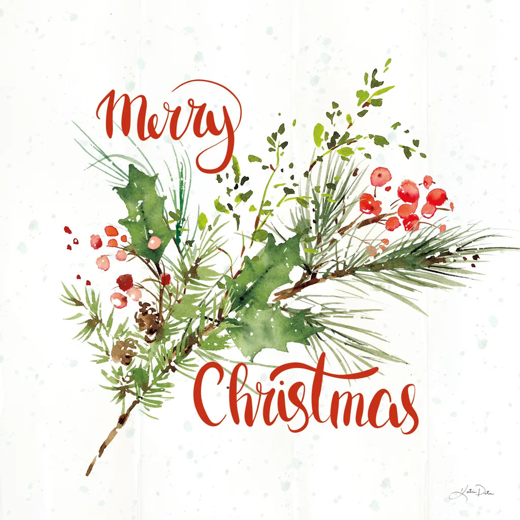 Celebrate the Season IV by Katrina Pete. SKU 82244a. Archival Giclee Fine art print for wall decor.