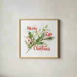 Celebrate the Season IV by Katrina Pete. Shown in a natural wood glass frame for a timeless modern aesthetic. Available as an archival giclee rolled canvas, fine art paper, or poster print. SKU 82244a.