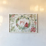 Celebrate the Season V by Katrina Pete. shown as a paper print in a white frame. Available as a archival giclee rolled canvas, fine art paper, or poster print. SKU 82245i.