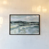 Clouds at Hilltop by Katrina Pete. shown as a paper print in a black flame. Available as a archival giclee rolled canvas, fine art paper, or poster print. SKU 73249i.