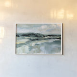 Clouds at Hilltop by Katrina Pete. shown as a paper print in a white frame. Available as a archival giclee rolled canvas, fine art paper, or poster print. SKU 73249i.