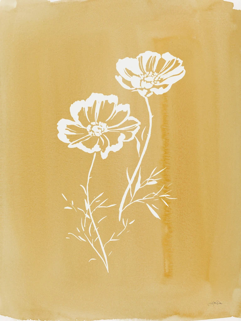 Cottage Wildflowers I by Katrina Pete