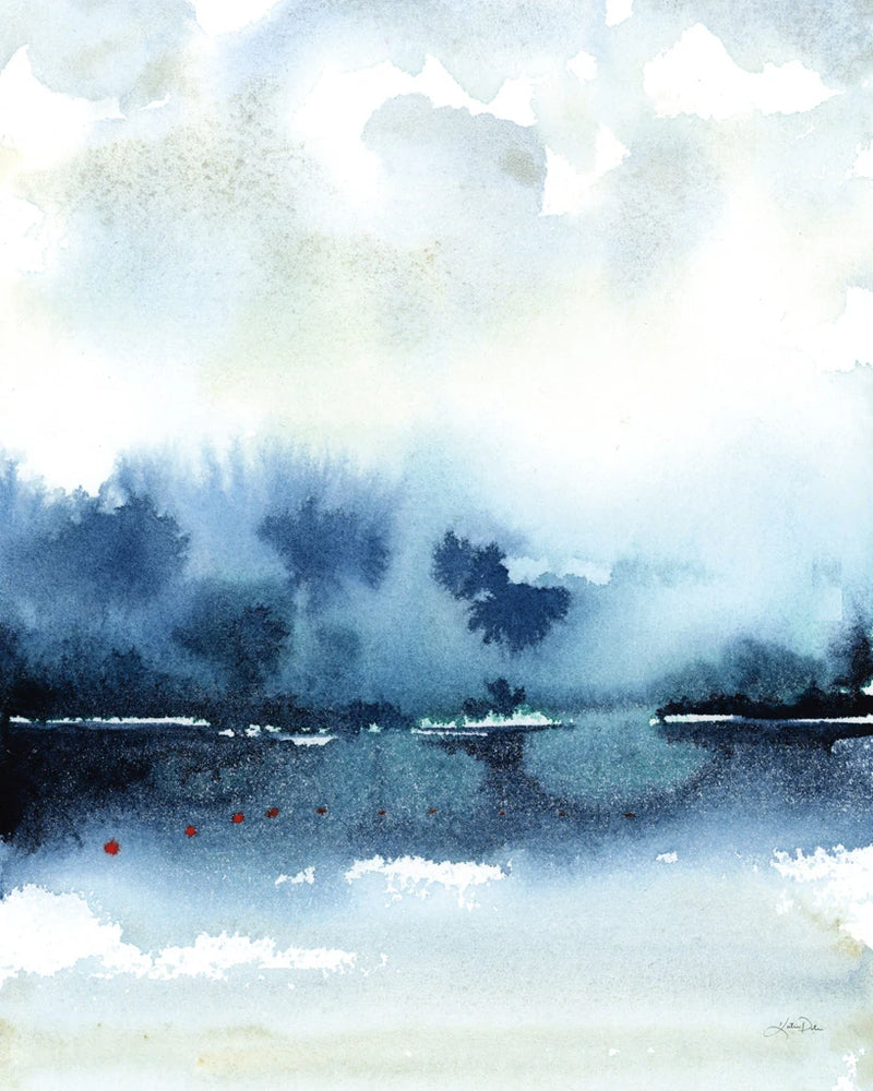 Deep Blue Lake Crop by Katrina Pete