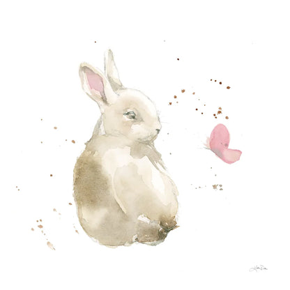 Dreaming Bunny II by Katrina Pete. SKU 77500a. Archival Giclee Fine art print for wall decor.