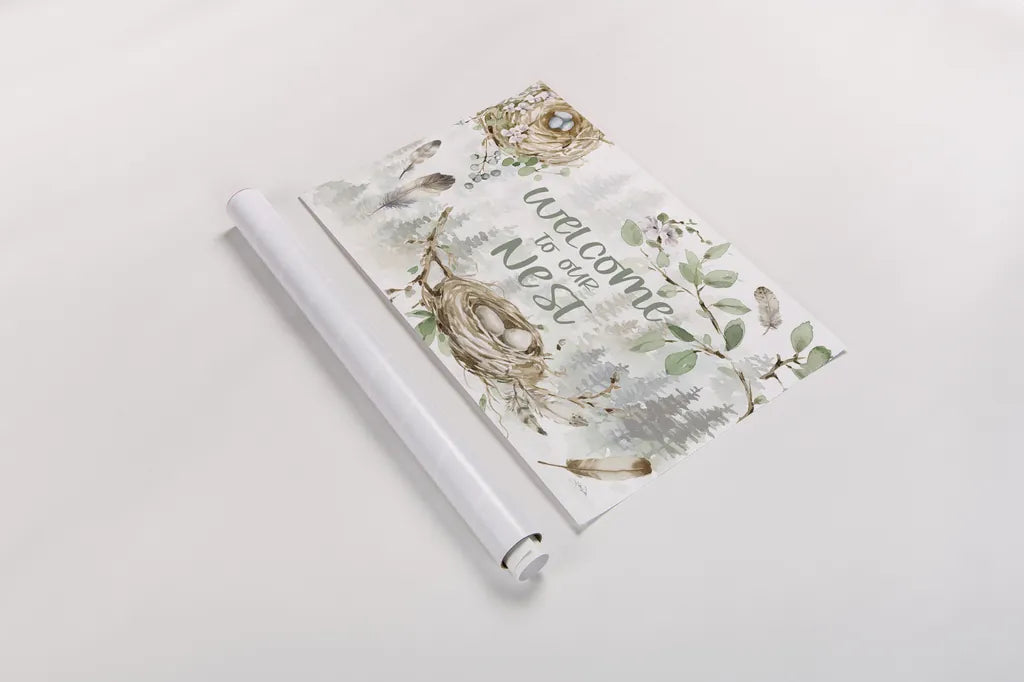 Ethereal Forest I by Katrina Pete. shown as a rolled paper print. Available as archival giclee rolled canvas, fine art paper, or poster print. SKU 86891i.