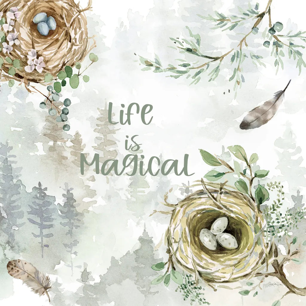 Ethereal Forest III by Katrina Pete. SKU 86893a. Archival Giclee Fine art print for wall decor.