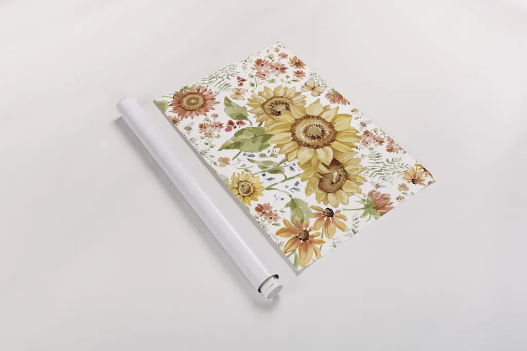 Fall Cottage Garden I by Katrina Pete. shown as a rolled paper print. Available as archival giclee rolled canvas, fine art paper, or poster print. SKU 100349i.