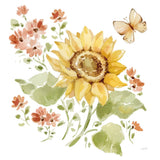 Fall Cottage Garden II by Katrina Pete. SKU 100350a. Archival Giclee Fine art print for wall decor.