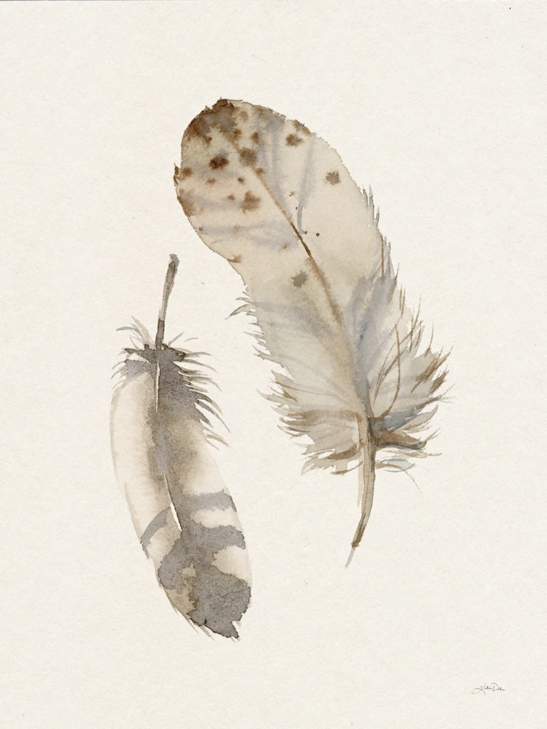 Falling Feathers II by Katrina Pete
