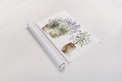 Farmhouse Still Life by Katrina Pete. shown as a rolled paper print. Available as archival giclee rolled canvas, fine art paper, or poster print. SKU 81172i.