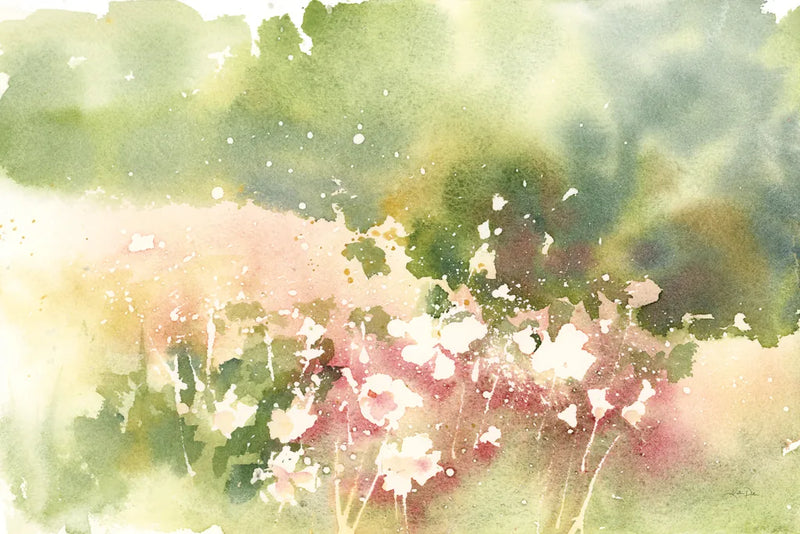 Floral Field by Katrina Pete. SKU 65972i. Archival Giclee Fine art print for wall decor.