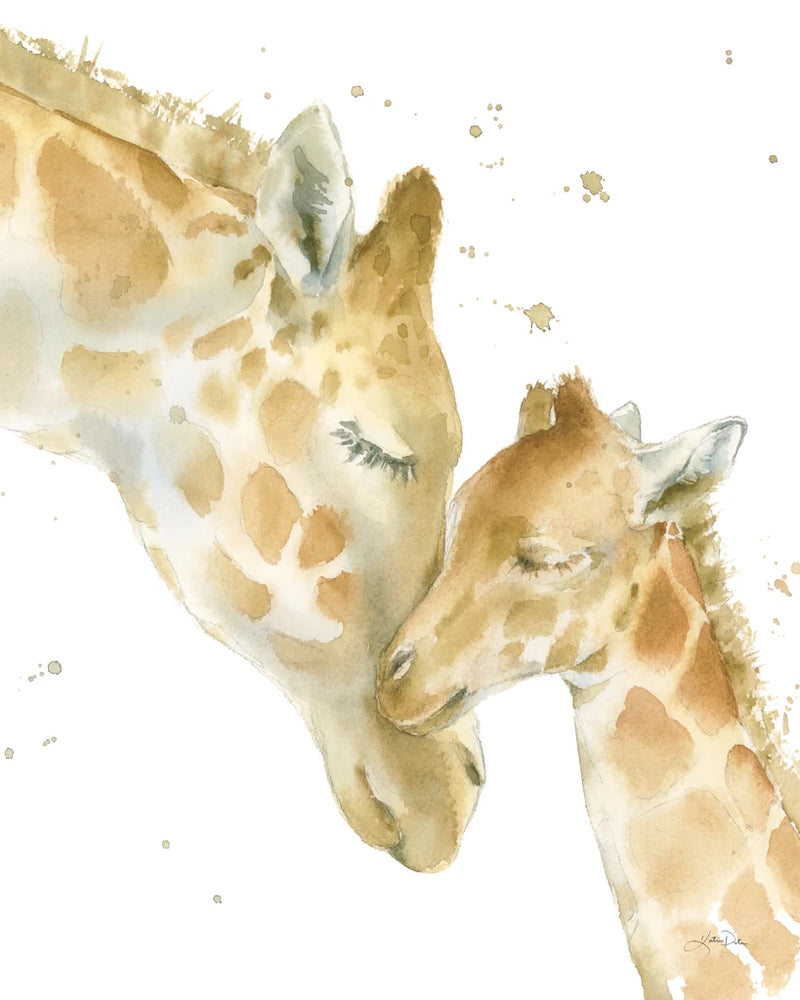 Giraffe Love by Katrina Pete