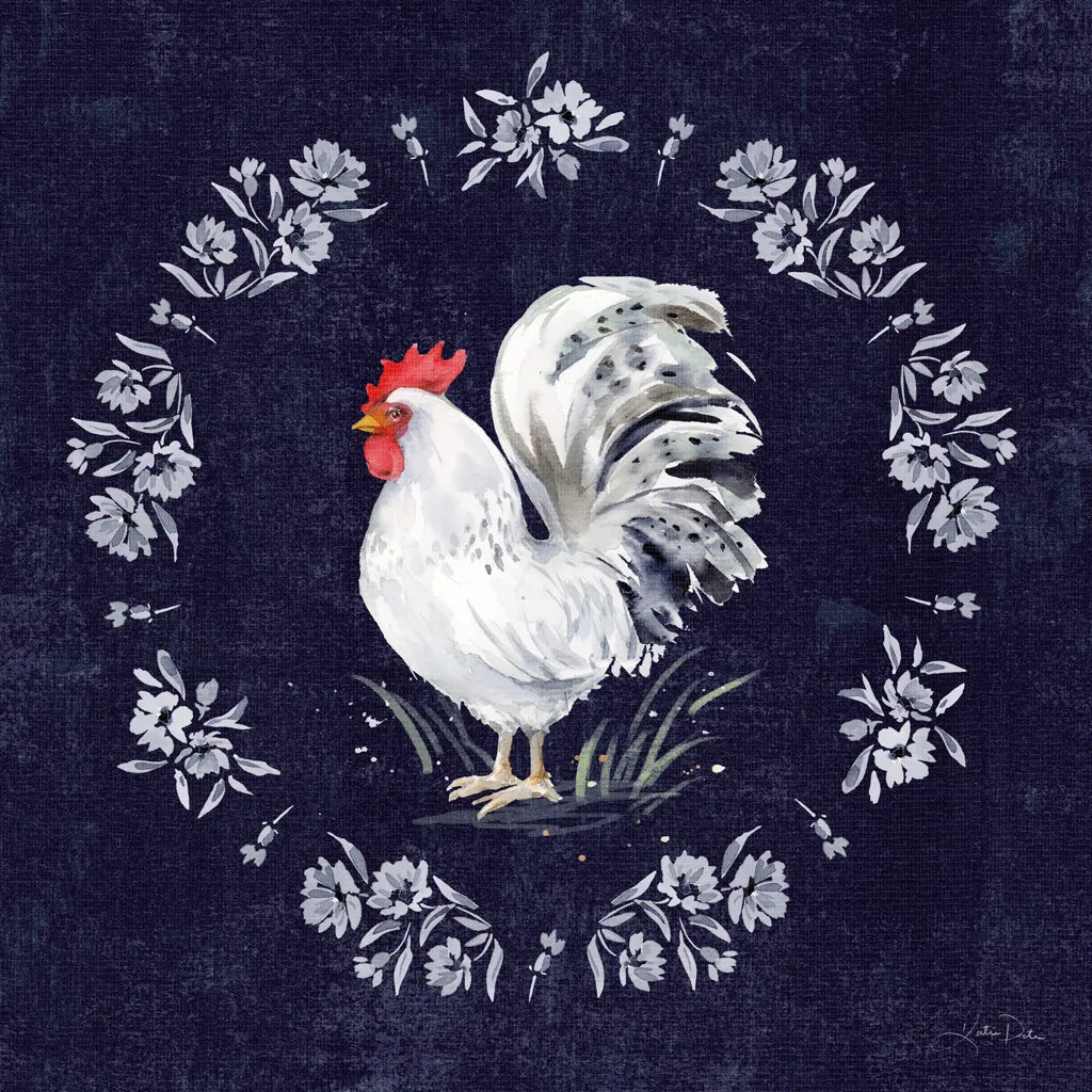 Home to Roost IV by Katrina Pete. SKU 85172a. Archival Giclee Fine art print for wall decor.